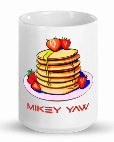 Mikey Yaw Pancake Monogram Coffee Mug - Mikey Yaw