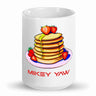 Mikey Yaw Pancake Monogram Coffee Mug - Mikey Yaw