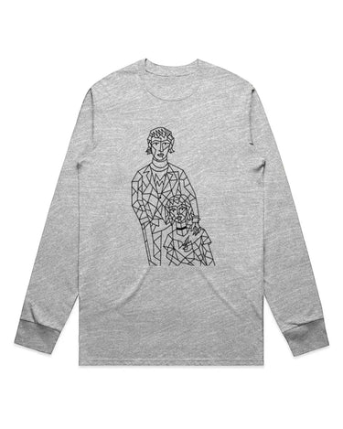 Modern Couple Long Sleeve Staple T-Shirt