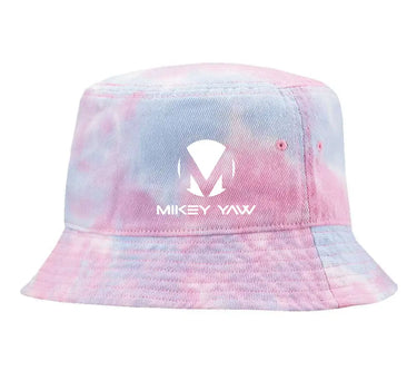 Monogram Cotton Candy Tie-Dye Bucket Cap Apliiq