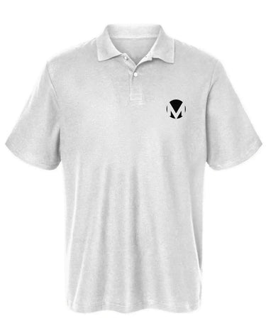 Monogram Cotton White Pique Polo Short Sleeve Shirt Apliiq