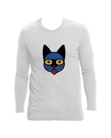 Naughty Kitty Long Sleeve T-Shirt Apliiq