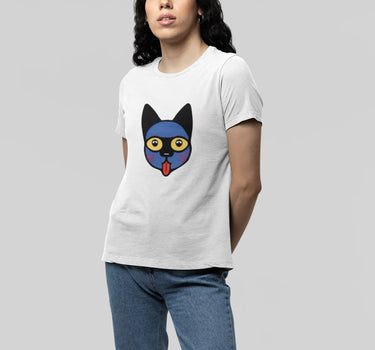 Naughty Kitty Short Sleeve Staple T-Shirt Apliiq