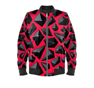 Obsidian Print Bomber Jacket Mikey Yaw