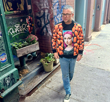 Orange Candy Track Jacket Mikey Yaw