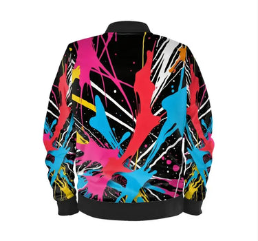 Paint Splatter Bomber Jacket - Mikey Yaw