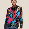 Paint Splatter Bomber Jacket Mikey Yaw