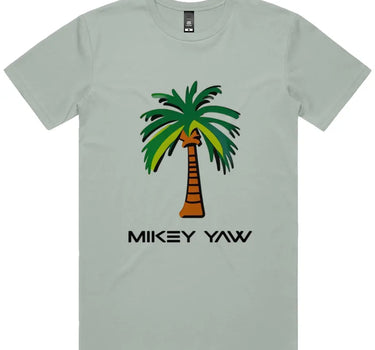 Palm Tree Monogram Short Sleeve Staple T-Shirt Apliiq