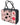 Pink Abstract Holdall Travel Bag Mikey Yaw