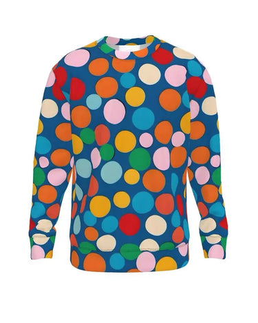 Polka Dots All Over Print Sweater - Mikey Yaw