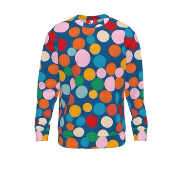 Polka Dots All Over Print Sweater Mikey Yaw