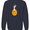 Arm Reaching from Egg Non-Hooded Sweatshirt - Mikey Yaw