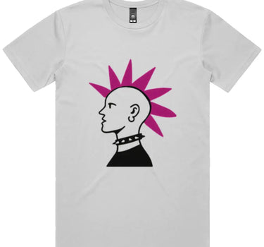 Profile of Punk Man Short Sleeve Staple T-Shirt