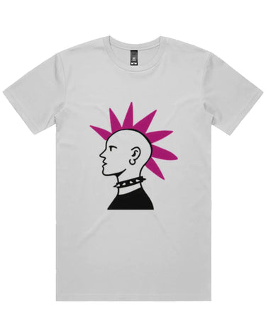 Profile of Punk Man Short Sleeve Staple T-Shirt