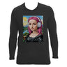 Punk Mona Lisa Long Sleeve T-Shirt - Mikey Yaw