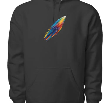 Rainbow Comet Premium Heavyweight Hooded Sweatshirt - Mikey Yaw