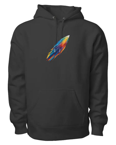 Rainbow Comet Premium Heavyweight Hooded Sweatshirt - Mikey Yaw