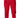 Red Midweight Fleece Jogger Sweatpants with Black Logo - Mikey Yaw