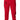 Red Midweight Fleece Jogger Sweatpants with Black Logo - Mikey Yaw