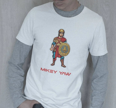 Roman Soldier Staple Short Sleeve T-Shirt - Mikey Yaw