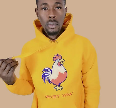 Rooster Premium Heavyweight Hooded Sweatshirt Mikey Yaw