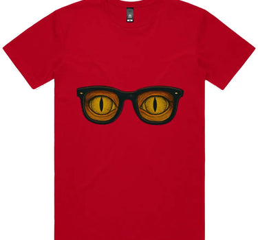 Snake Eye Glasses Short Sleeve Staple T-Shirt