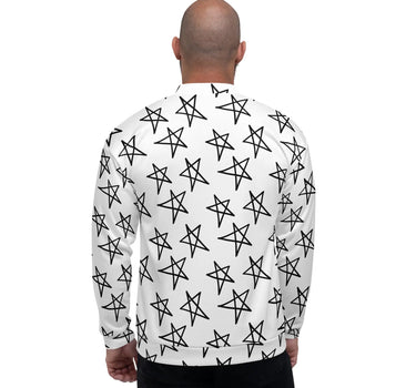 Star Doodles Unisex Bomber Jacket Mikey Yaw