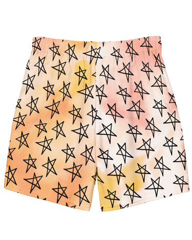 Men's Star Doodle Swim Trunks - Mikey Yaw