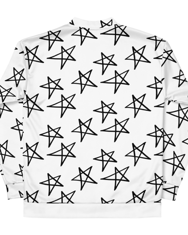 Star Doodles Unisex Bomber Jacket - Mikey Yaw