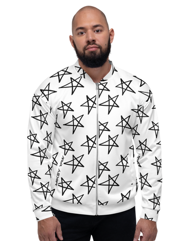 Star Doodles Unisex Bomber Jacket - Mikey Yaw