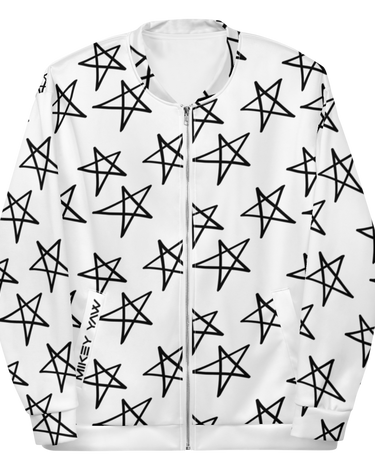 Star Doodles Unisex Bomber Jacket - Mikey Yaw