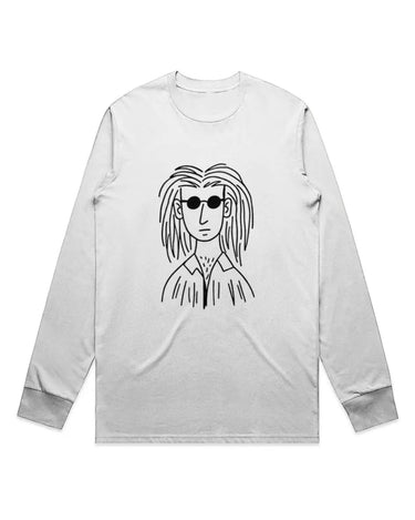 That Cool Long-Haired Guy Long Sleeve Staple T-Shirt