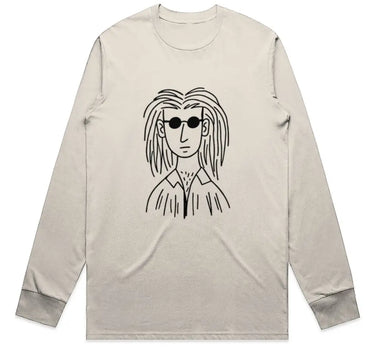 That Cool Long-Haired Guy Long Sleeve Staple T-Shirt