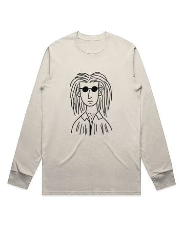 That Cool Long-Haired Guy Long Sleeve Staple T-Shirt