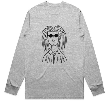 That Cool Long-Haired Guy Long Sleeve Staple T-Shirt