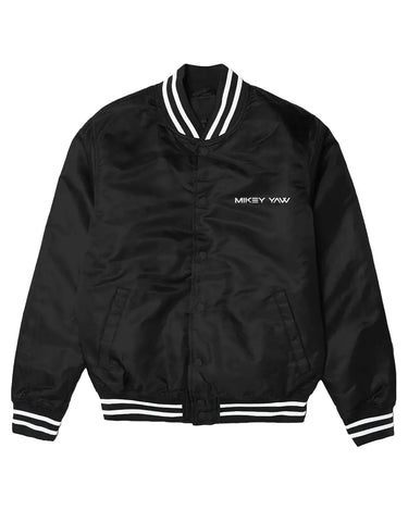 The Exasperated Virgin Mother Men's Varsity Bomber Jacket