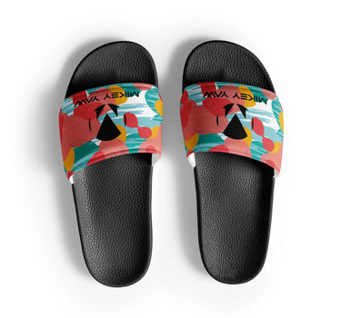 Tropical Design Monogram Men’s slides Mikey Yaw