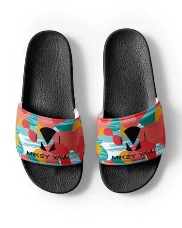 Tropical Design Monogram Men’s slides Mikey Yaw