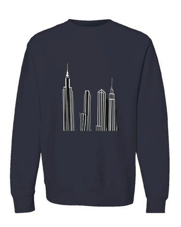 Urban Lines Premium Heavyweight Non-Hooded Sweatshirt Mikey Yaw