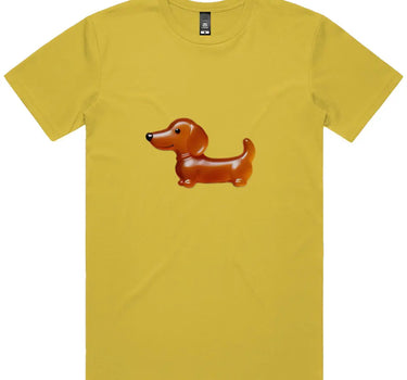 Weiner Dog Short Sleeve Staple T-Shirt - Mikey Yaw