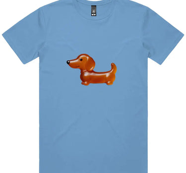 Weiner Dog Short Sleeve Staple T-Shirt - Mikey Yaw