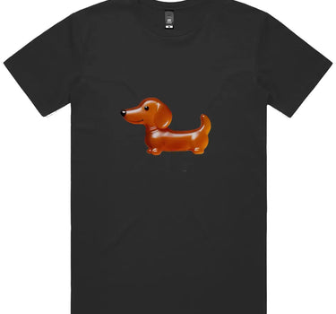 Weiner Dog Short Sleeve Staple T-Shirt - Mikey Yaw