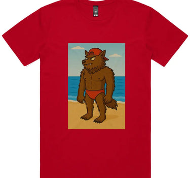 Werewolf Beach Beast Short Sleeve Staple T-Shirt