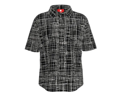 White Lines Button Up Shirt Contrado