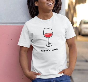 Wine Lover Staple Short Sleeve T-Shirt - Mikey Yaw