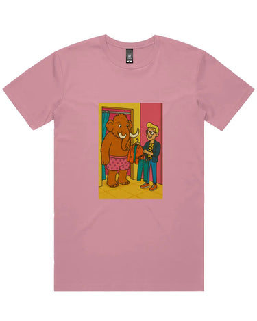 Wooly Mammoth Makeover Short Sleeve Staple T-Shirt