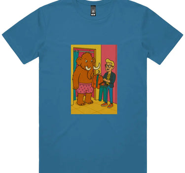 Wooly Mammoth Makeover Short Sleeve Staple T-Shirt