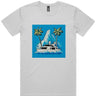 Yachting in Greenland Short Sleeve Staple T-Shirt Apliiq