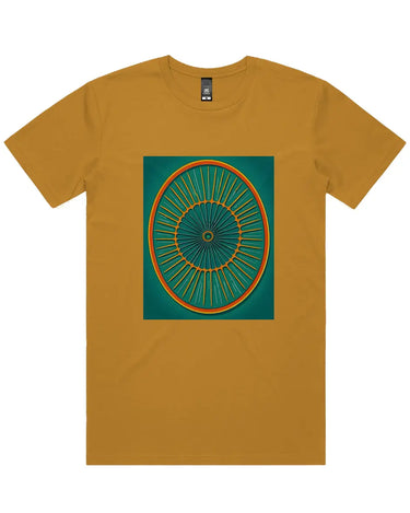 Yellow Diatom Short Sleeve Staple T-Shirt - Mikey Yaw