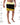 Yellow and Black Abstract Men's Swim Trunks - Mikey Yaw